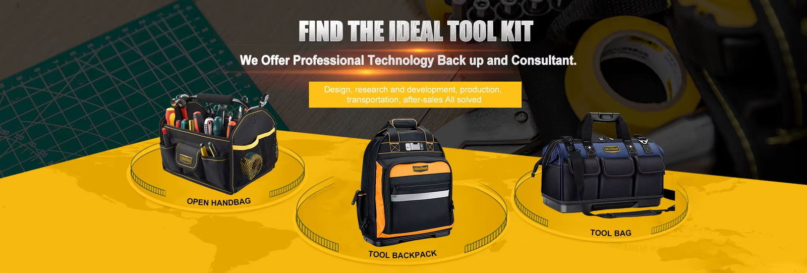 Top Open Tool Bag