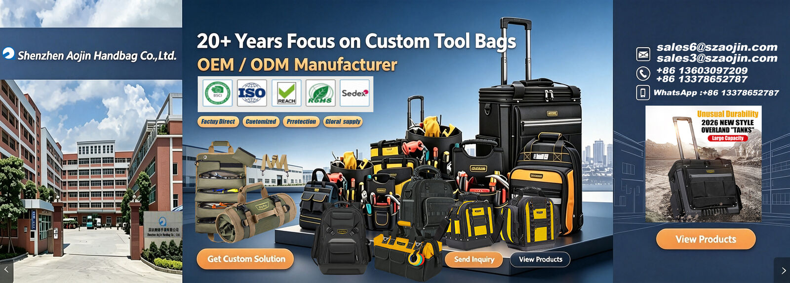 Top Open Tool Bag
