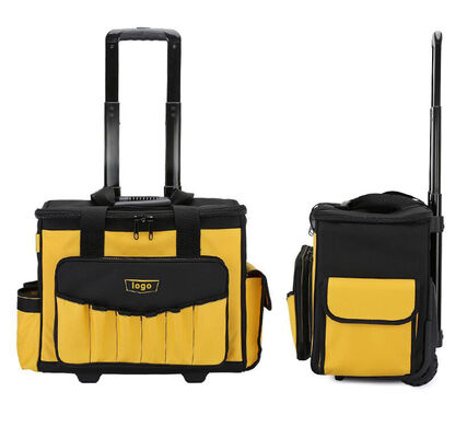Quality  Large Capacity Trolley Tool Bag or Mobile Tool Bags with Wheels factory