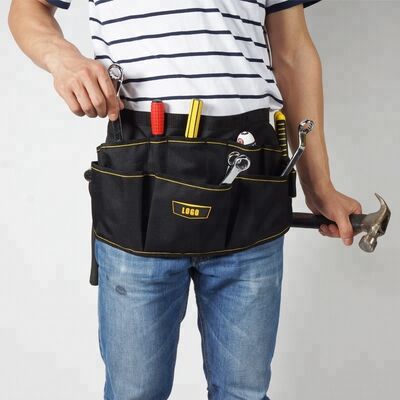 Portable Canvas Polyester Nylon Waist Light Bags Tool Belt Pouch
