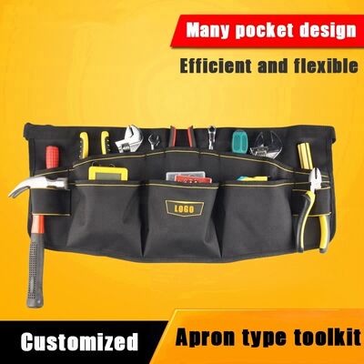 Portable Canvas Polyester Nylon Waist Light Bags Tool Belt Pouch