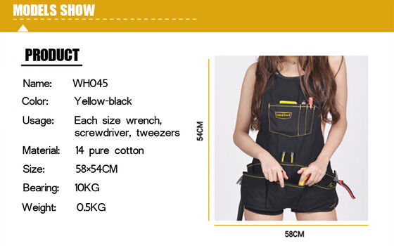 Customized Work Apron Oem Waist Belt Carpenter Apron Organizer Kit Electrician Tool Bag