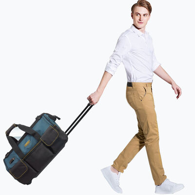 Oem Multifunctional Large Capacity Electrician Tool Bag Heavy Duty With Wheels