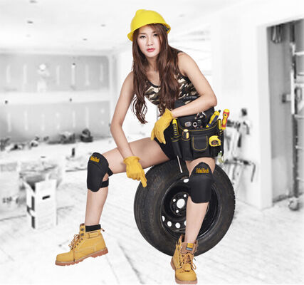 Customized High Density Oxford Toughbuilt Elastic Knee Pants Protect Set Pads