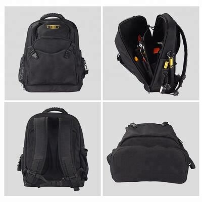 Professional Custom Logo Large Capacity 1680D Tool Bag Tools Backpack Bag