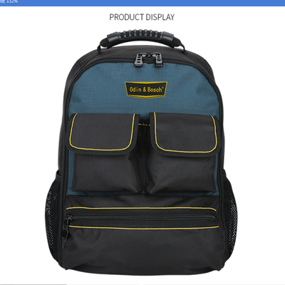 Multifunctional Water Resistant Laptop Electrician Backpack Tool Bag for Tools Storage
