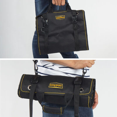 Customized Organizer Zipper Pocket Spanner Car Detailing Storage Rolling Electrician Tool Bag