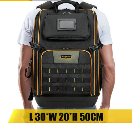 New Heavy-Duty Electrician Backpack Large Capacity Tool Backpack for Home Repair