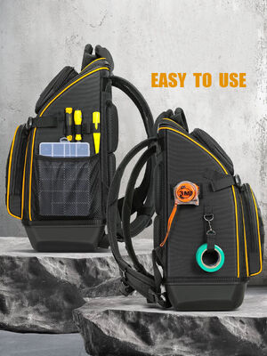 New Heavy-Duty Electrician Backpack Large Capacity Tool Backpack for Home Repair