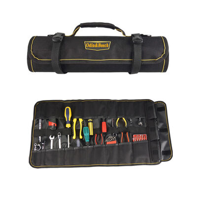 Professional High Quality Polyester Bartender Knife Folding Rolling Tool Bag Tool Kit Bag