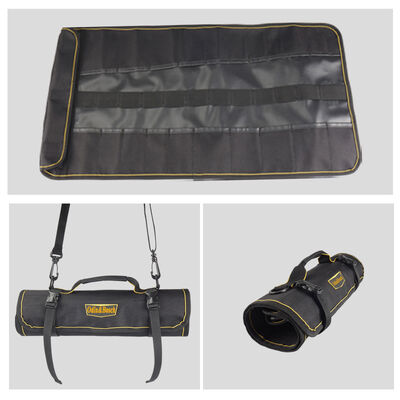 Professional High Quality Polyester Bartender Knife Folding Rolling Tool Bag Tool Kit Bag