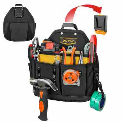Multi Functional Repair Tool Waist Bag,  Clip-on Tech System  Electrition Tools Bag, Electrician Waist Bag