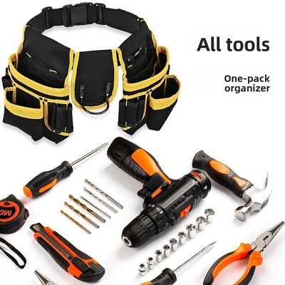 Magnetic Waterproof Heavy-Duty Adjustable Tool Belt Bag OEM/ODM Lightweight Multifunctional Tool Bag