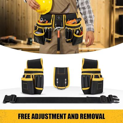 Magnetic Waterproof Heavy-Duty Adjustable Tool Belt Bag OEM/ODM Lightweight Multifunctional Tool Bag
