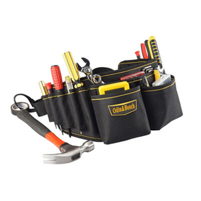 Men Utility Unique Bargains Release Buckle Electrician Waist Pocket Tools Belt Pouch Bag