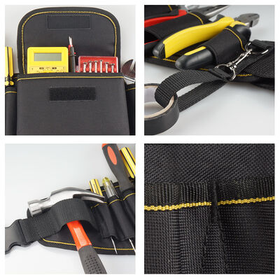 Men Utility Unique Bargains Release Buckle Electrician Waist Pocket Tools Belt Pouch Bag