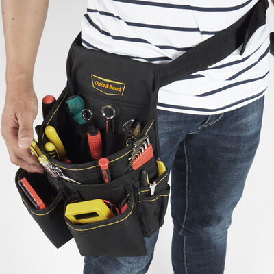 Customized Work Multifunction Plumber Carpenter Organizer Electrician Waist Tool Bag