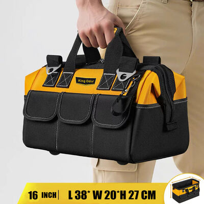 Multi Functional, Sturdy and Durable Electrical Canvas Repair Accessories Storage, Portable Hardware Tool Bag