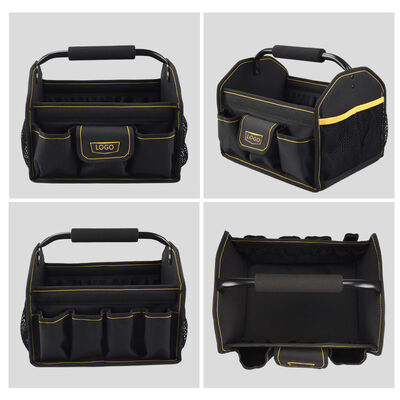 Oem Premium Hard Electricion Heavy Duty Open Tote Car Wash Tool Bag