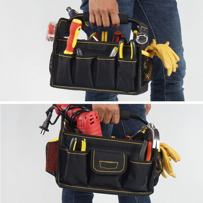 Oem Premium Hard Electricion Heavy Duty Open Tote Car Wash Tool Bag