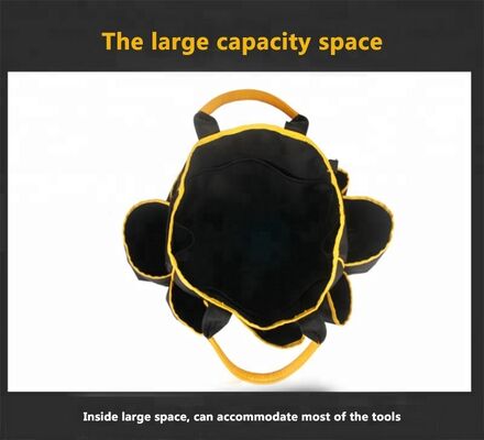 Customized Carpenter Gardening Plumber Multi-Functional Organizer Kit Open Top Electrician Tool Bag
