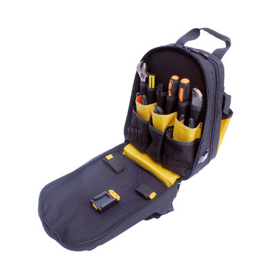 Backpack Sturdy and Durable Tool Kit, Electrician, Portable Multifunctional Repair Bag, Storage Tool Backpack Bag