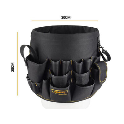 Customized Carpenter Gardening Plumber Tool Kit Heavy Duty Organizer Electrician Bucket Bag Tools