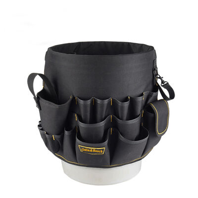 Customized Carpenter Gardening Plumber Tool Kit Heavy Duty Organizer Electrician Bucket Bag Tools