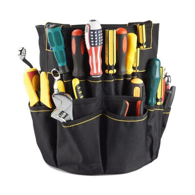 Waterproof Double Oxford Soft Handle Bucket Bag Tools Barrel Bag Tool Bucket Truck