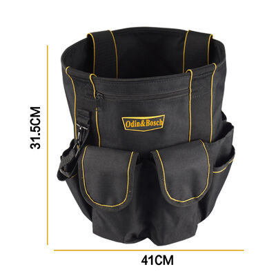 Waterproof Double Oxford Soft Handle Bucket Bag Tools Barrel Bag Tool Bucket Truck