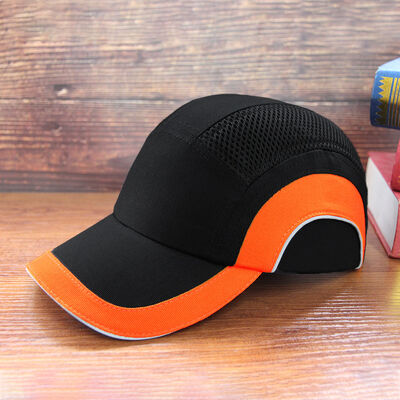 Outdoor protective baseball cap with visor, lightweight, suitable for sports, construction site, workshop, made of ABS material, anti-collision safety helmet for labor protection